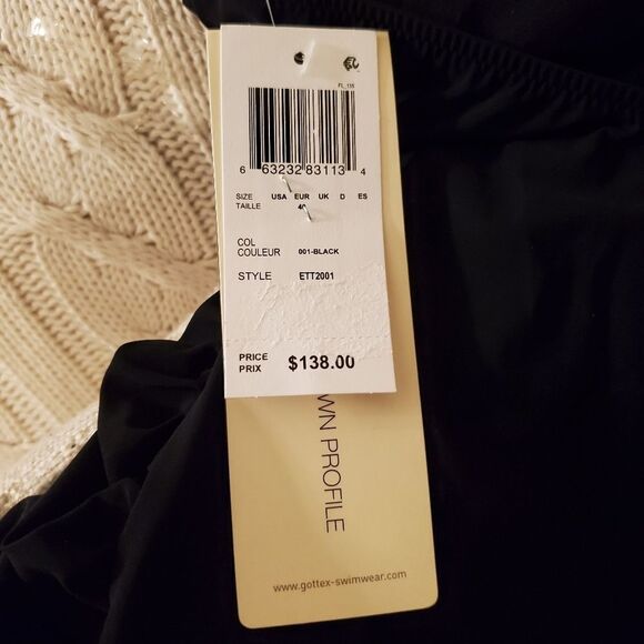 Profile by Gottex Halter Swimdress sz 10. - Picture 12 of 14